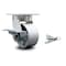 Service Caster 4 Inch Kingpinless Semi Steel Wheel Swivel Caster with Brake and Swivel Lock SCC SCC-KP30S420-SSR-SLB-BSL - alternate 1
